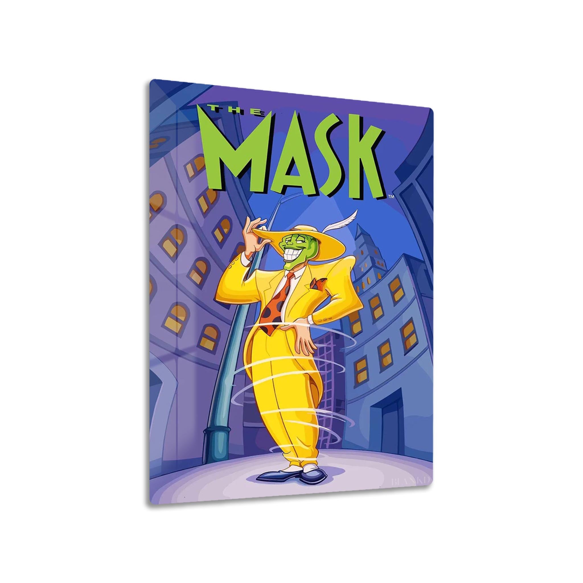 The Mask metal poster
